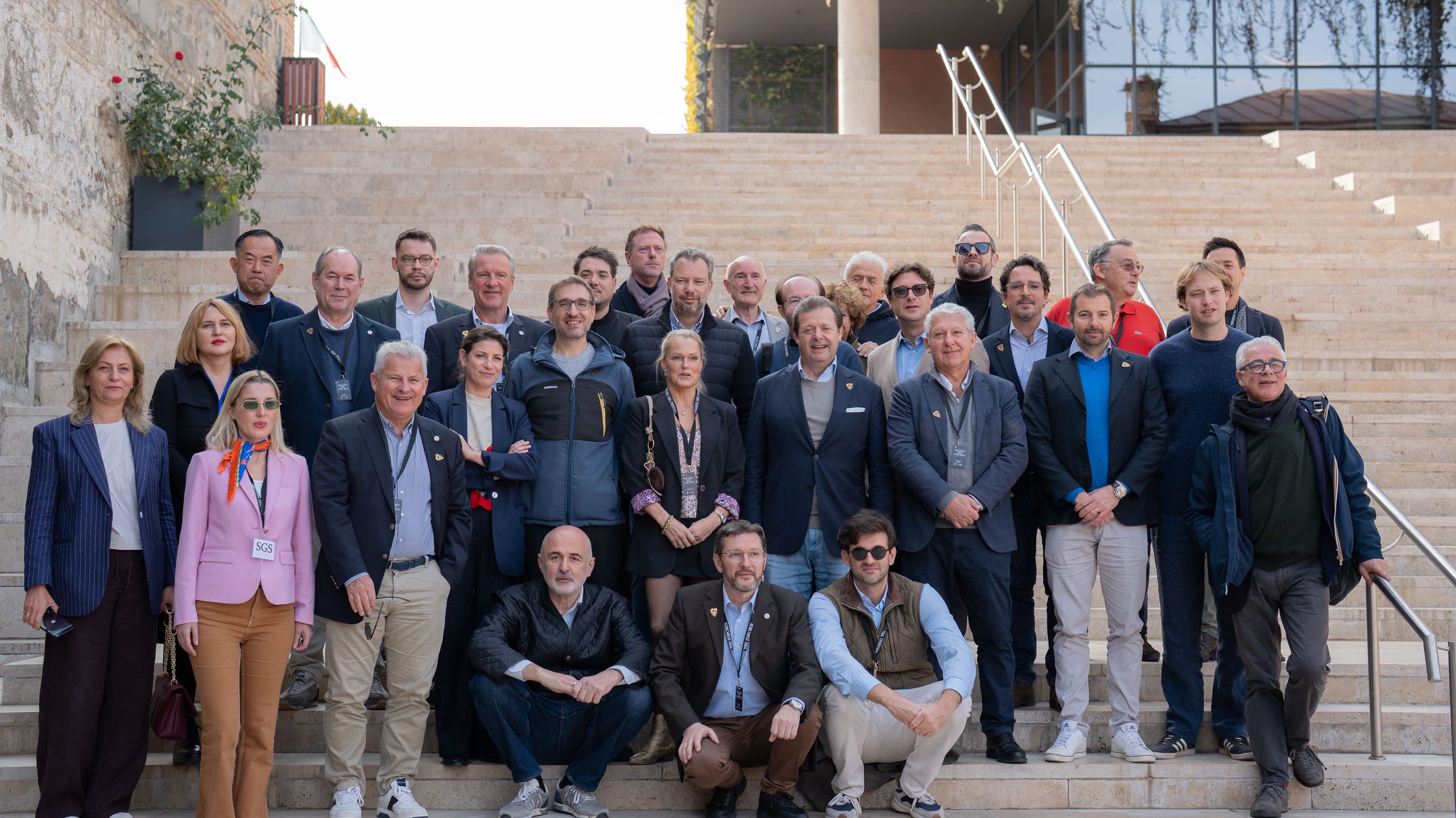 Guests of the Tsinandali Wine Symposium