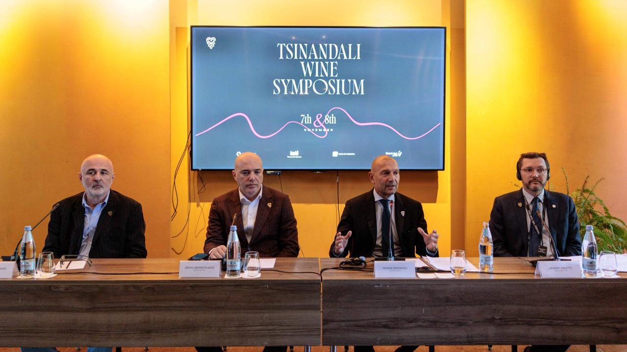 Tsinandali Wine Symposium press conference