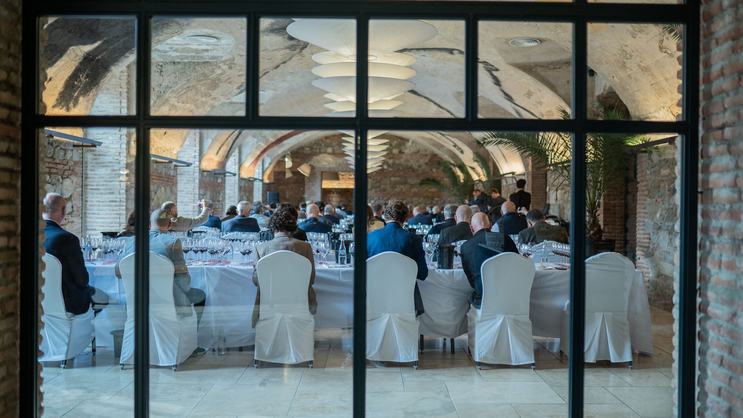 Tasting at the Tsinandali Wine Symposium