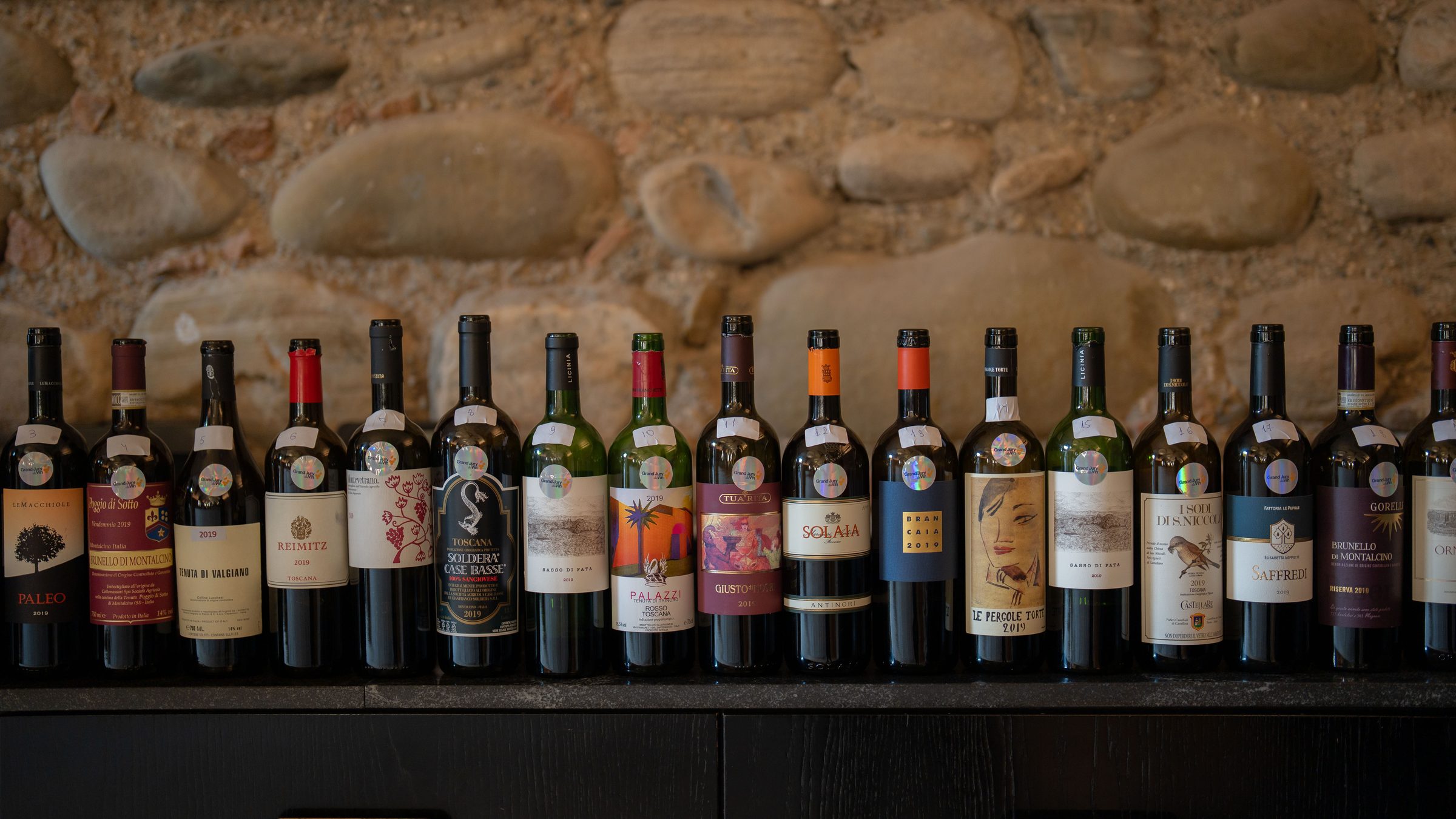 Wine collection at Tsinandali Estate